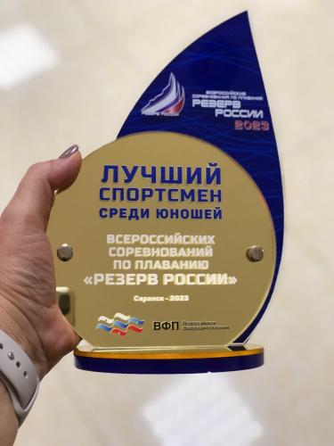 Всероссийские соревнования по плаванию “Резерв России 2023”